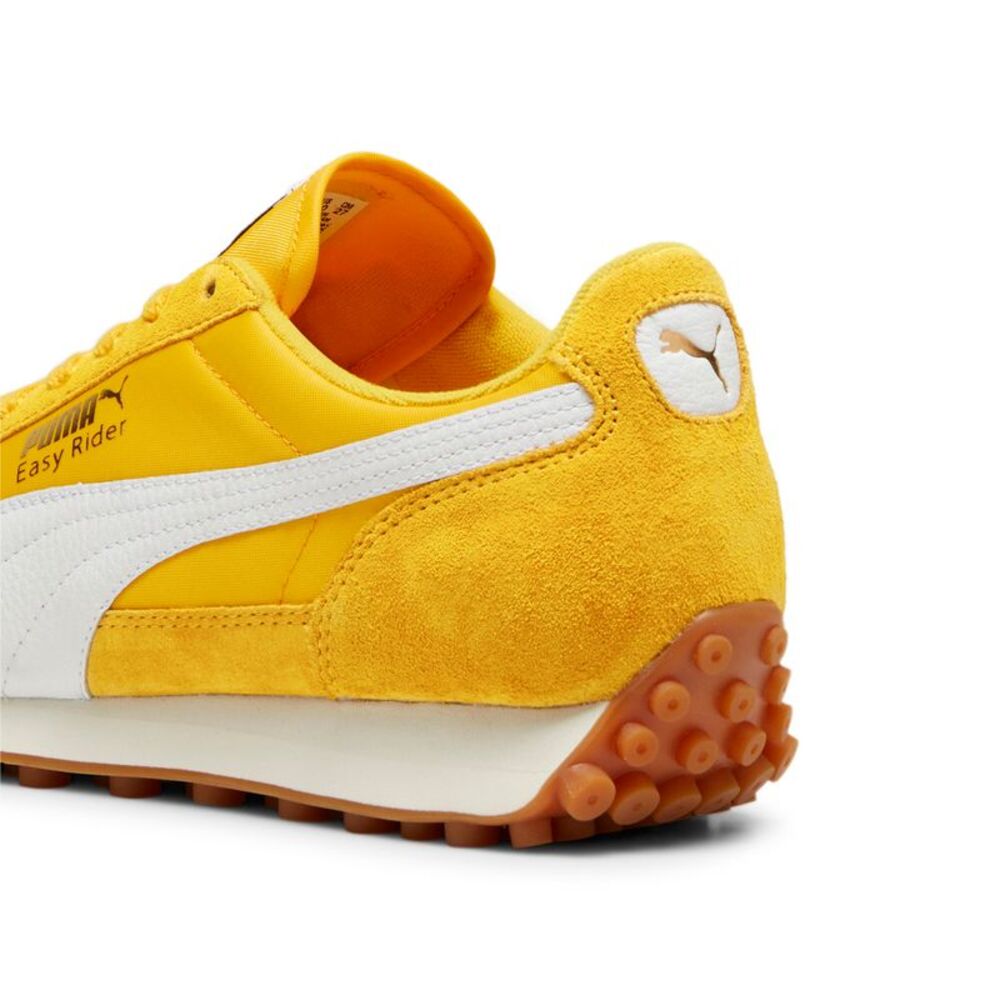 Puma Mens Easy Rider Vintage Yellow Shoes (NWT) - Picture 3 of 5